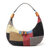 Bolsa de lona diseñada con forma de luna